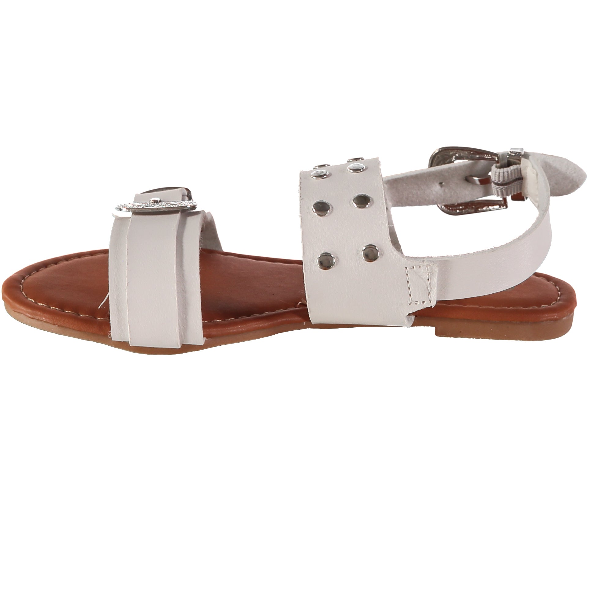 Petalia Girls Sizes 11-4 Studded Buckle Sandal