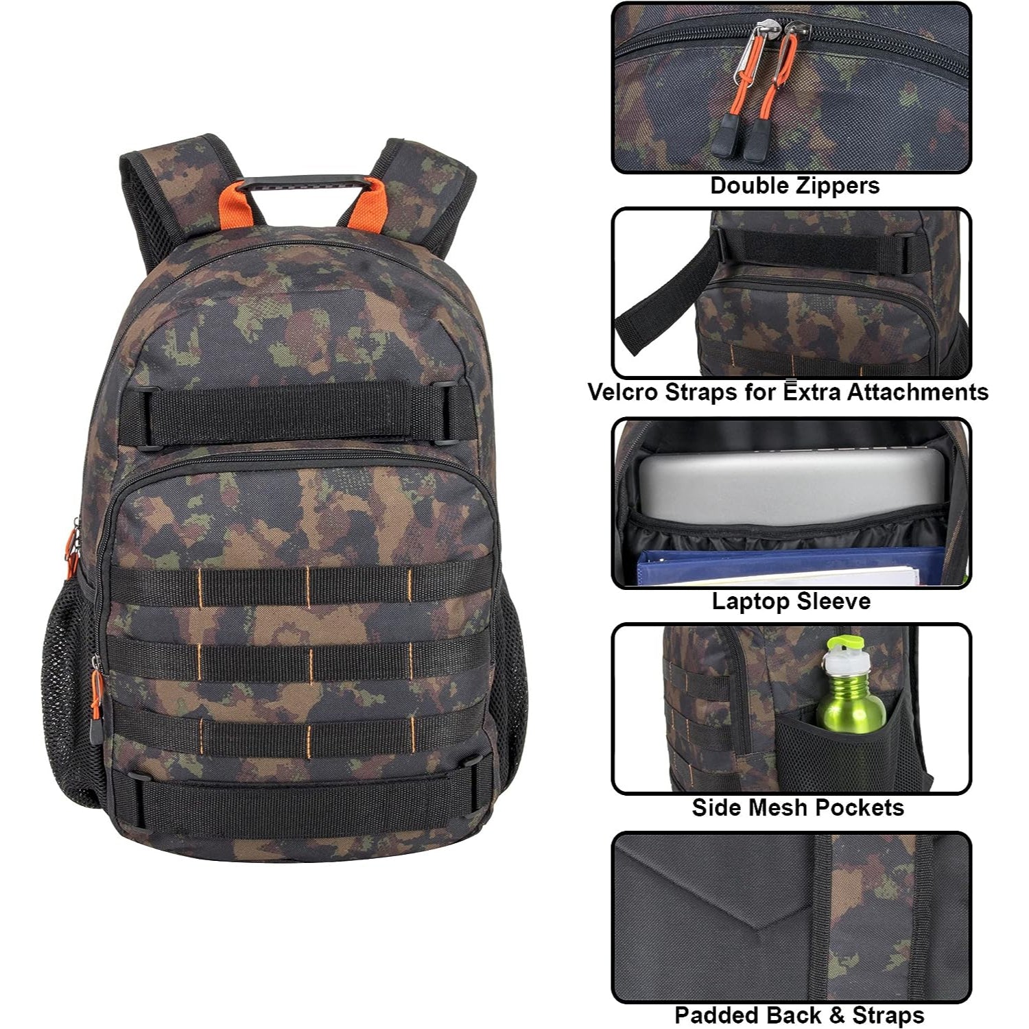 AD Sutton Trail maker Multi-Strap 19'' Backpack - Camo