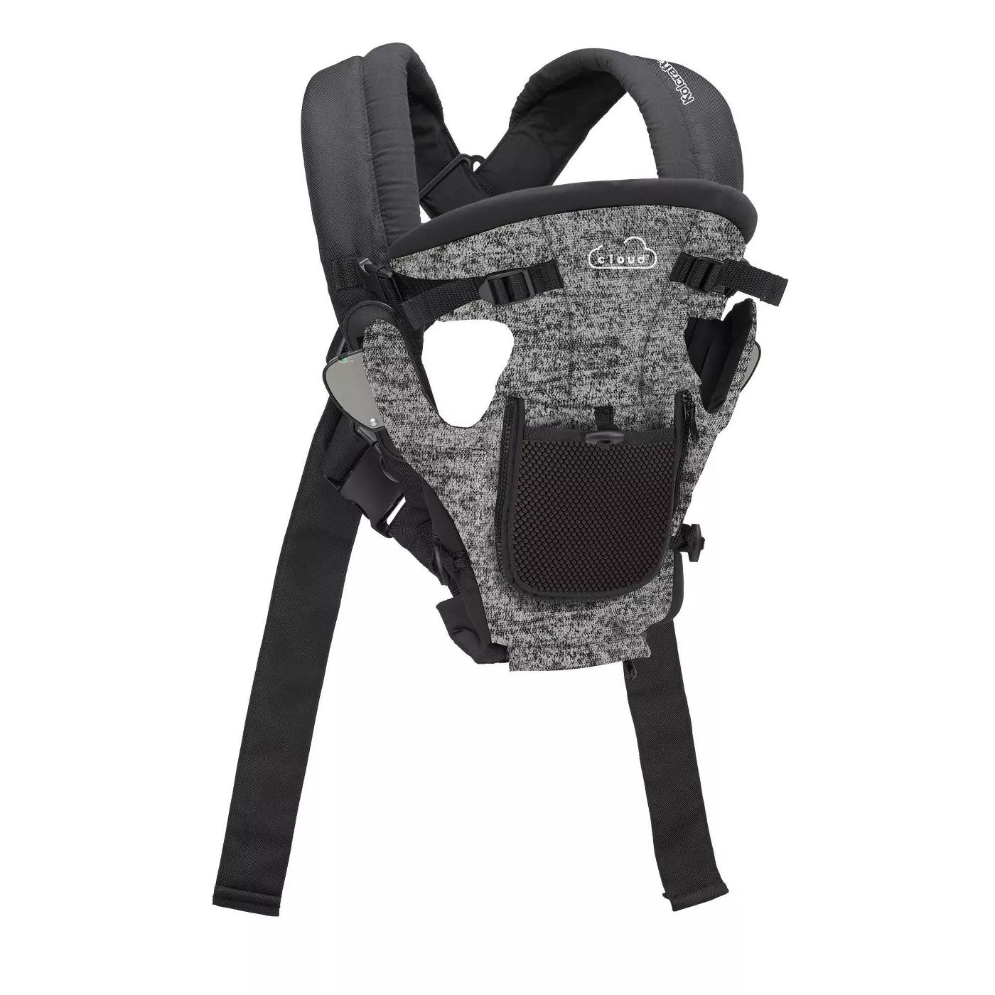 Kolcraft Cloud Comfy Carry Baby Carrier, Space Grey