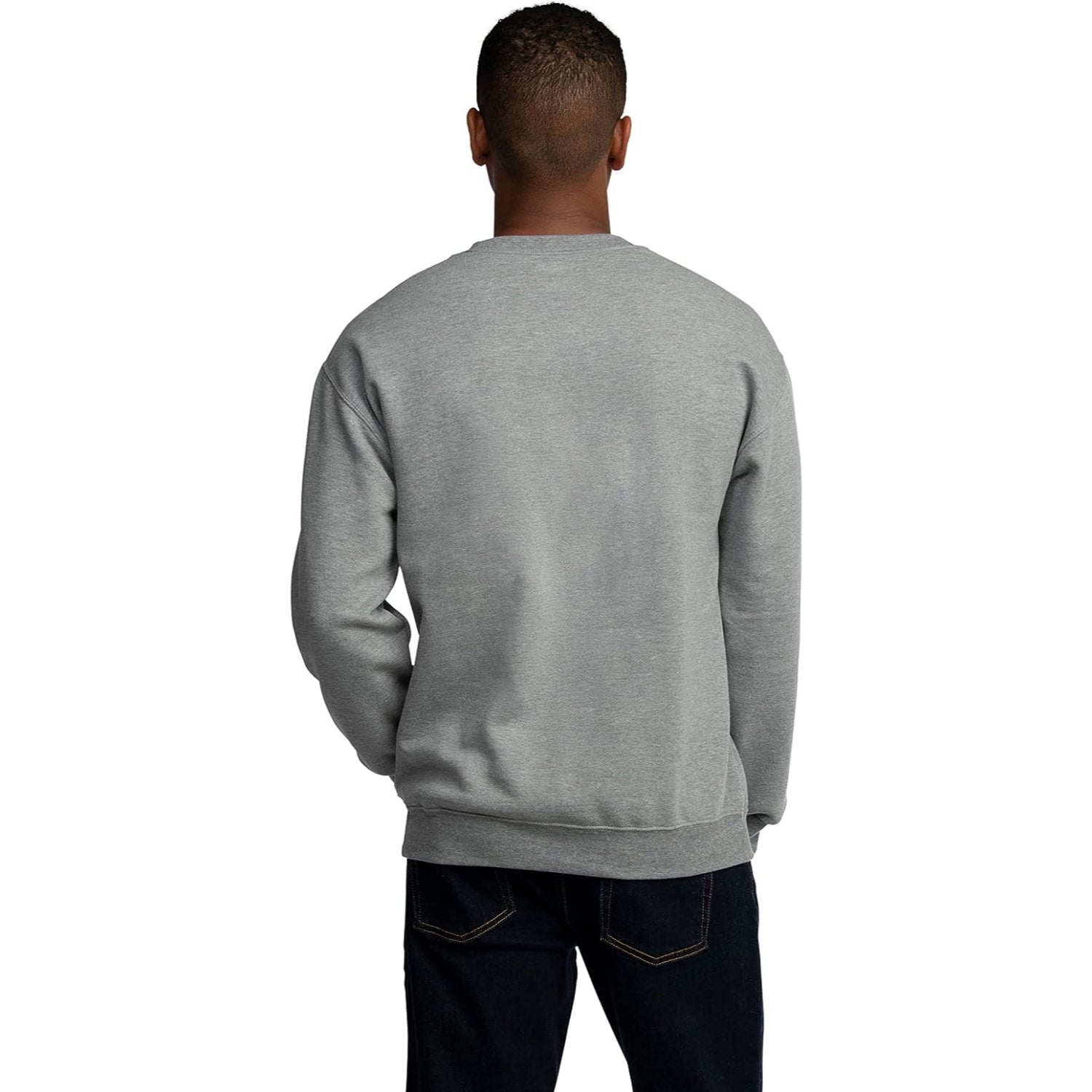 Fruit Of The Loom Mens S-4XL Eversoft Fleece Crewneck Sweatshirt