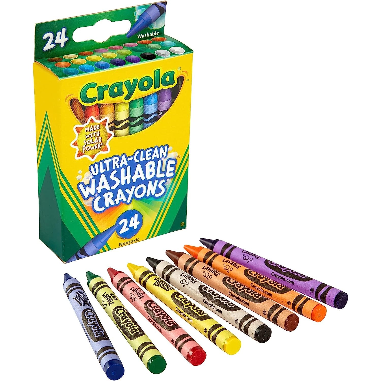 Crayola Washable Crayons 24 Count