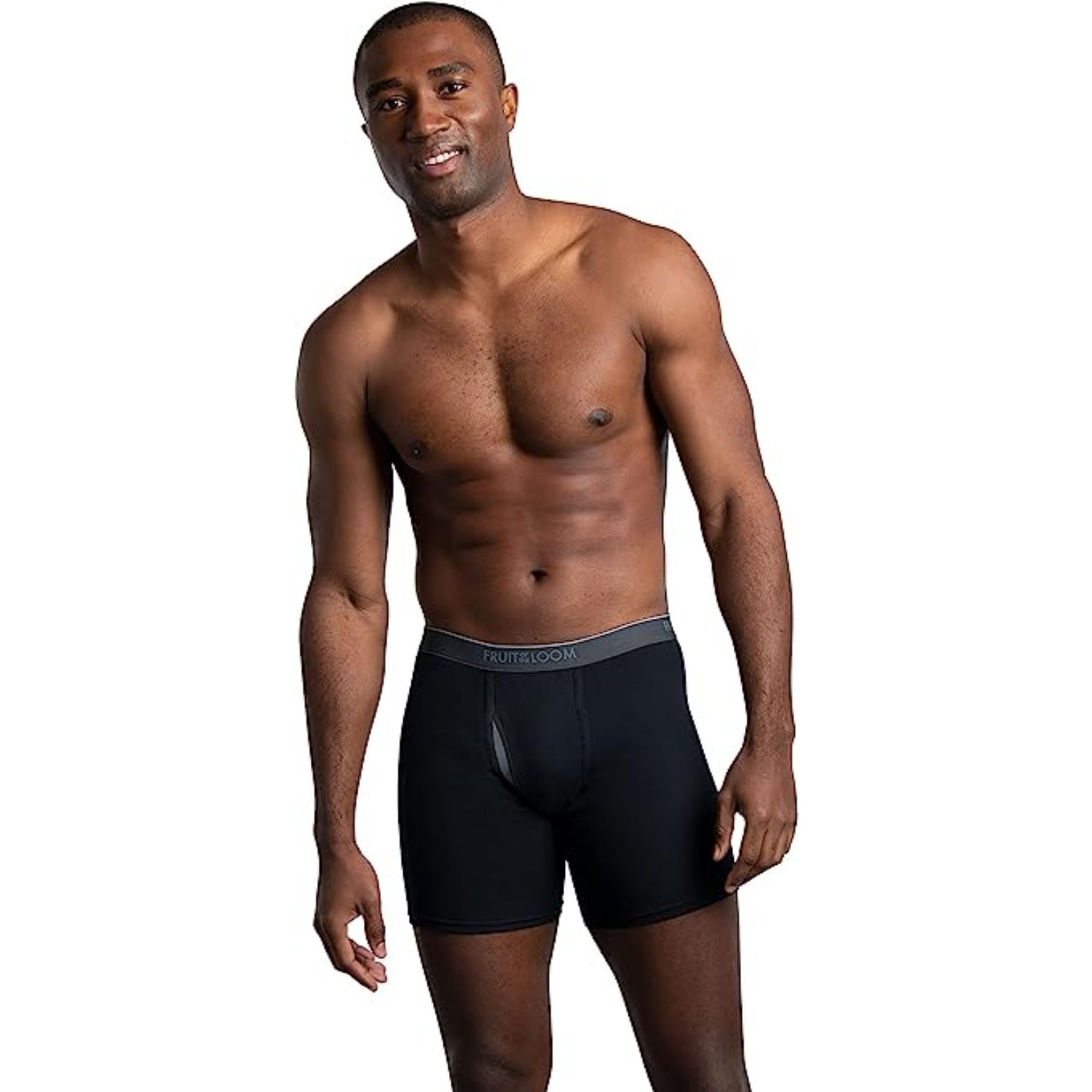 Fruit of the Loom Mens Assorted Boxer Briefs, 6-Pack