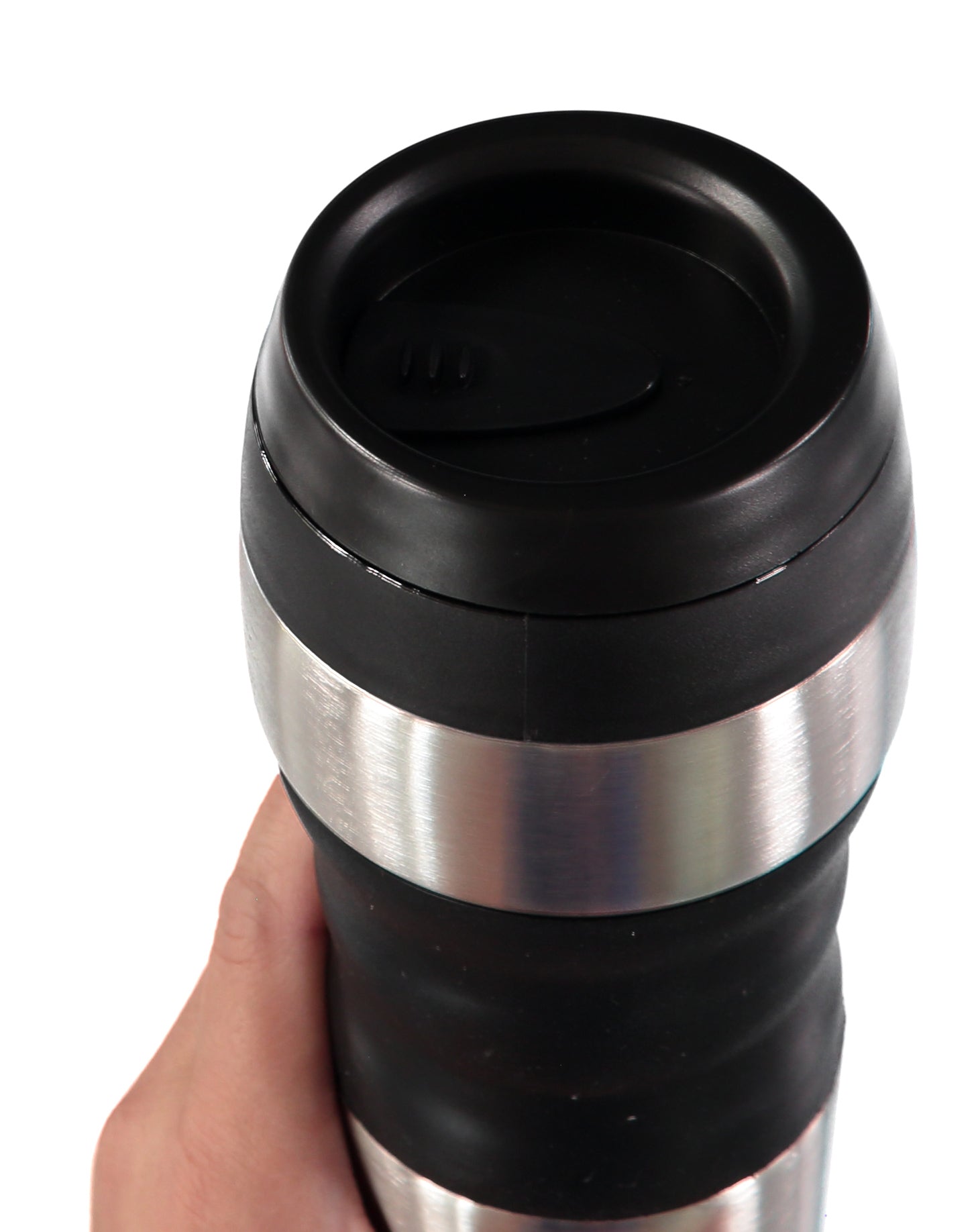 Thermos Thermocafe Travel Tumbler, Black, 16 Oz