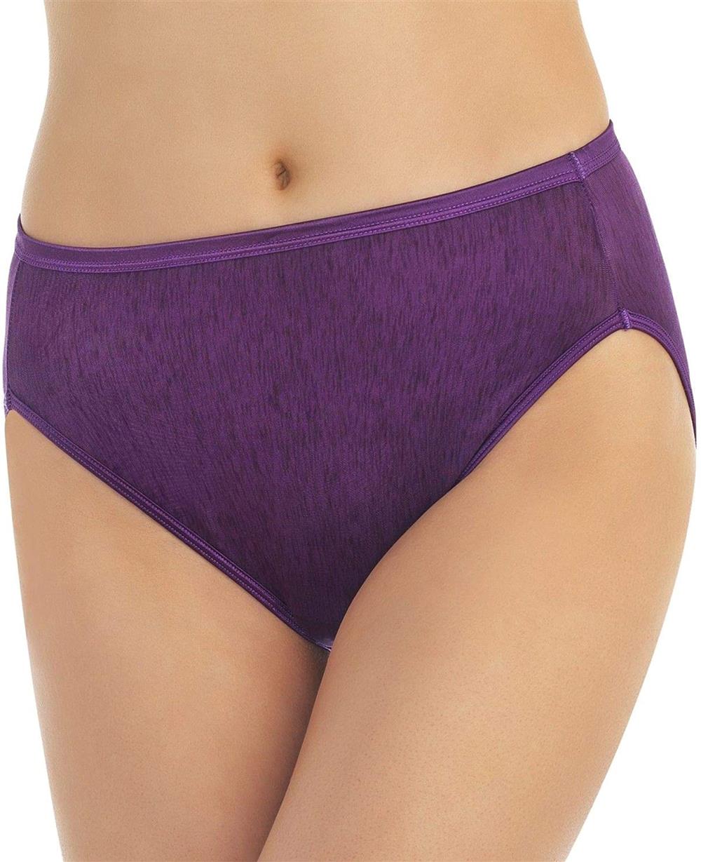 Vanity Fair Womens Illumination Hi Cut Panty Underwear