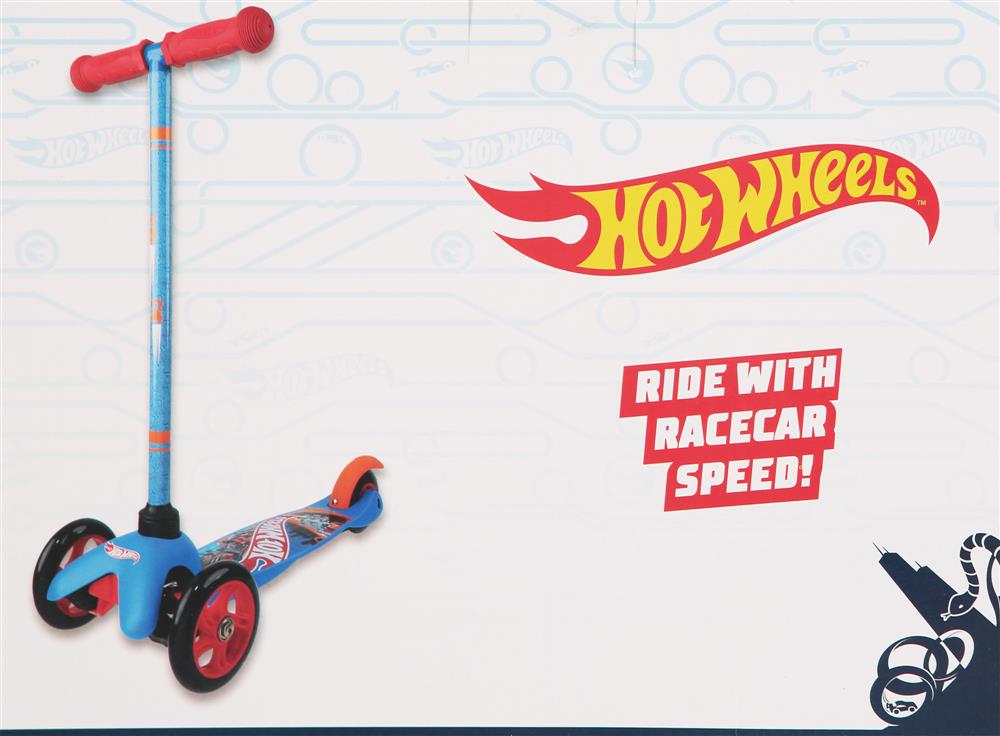 Hot Wheels 3-Wheel Tilt Scooter