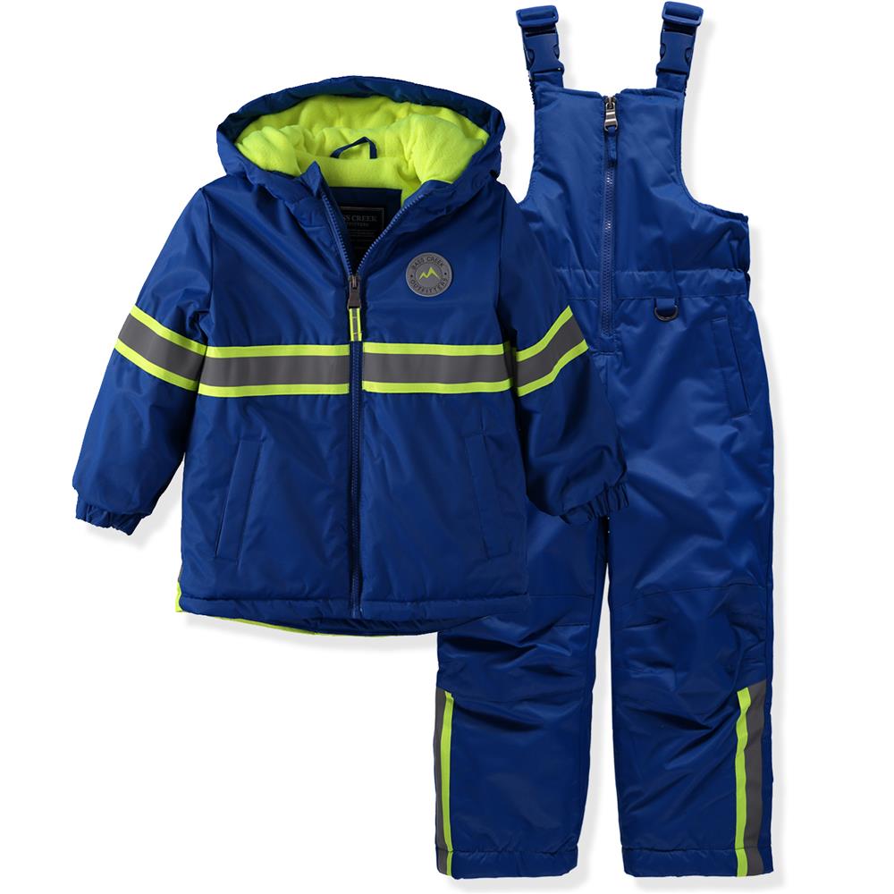 Bass Creek Outfitters Boys 2T-20 High Visibility 2-Piece Snowsuit