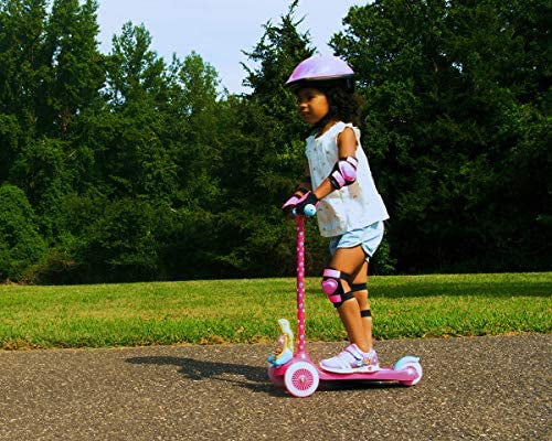 Barbie Puppy Scooter Self Balancing Kick Scooter with 3 Wheels