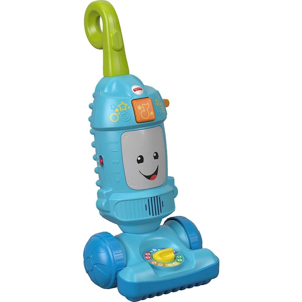 Fisher-Price Laugh & Learn Toddler Toy Light-Up Learning Vacuum Musical Push Along