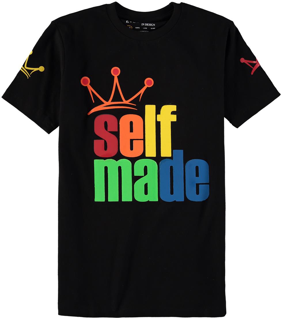 Evolution In Design Boys 8-20 Self Made Short Sleeve T-Shirt