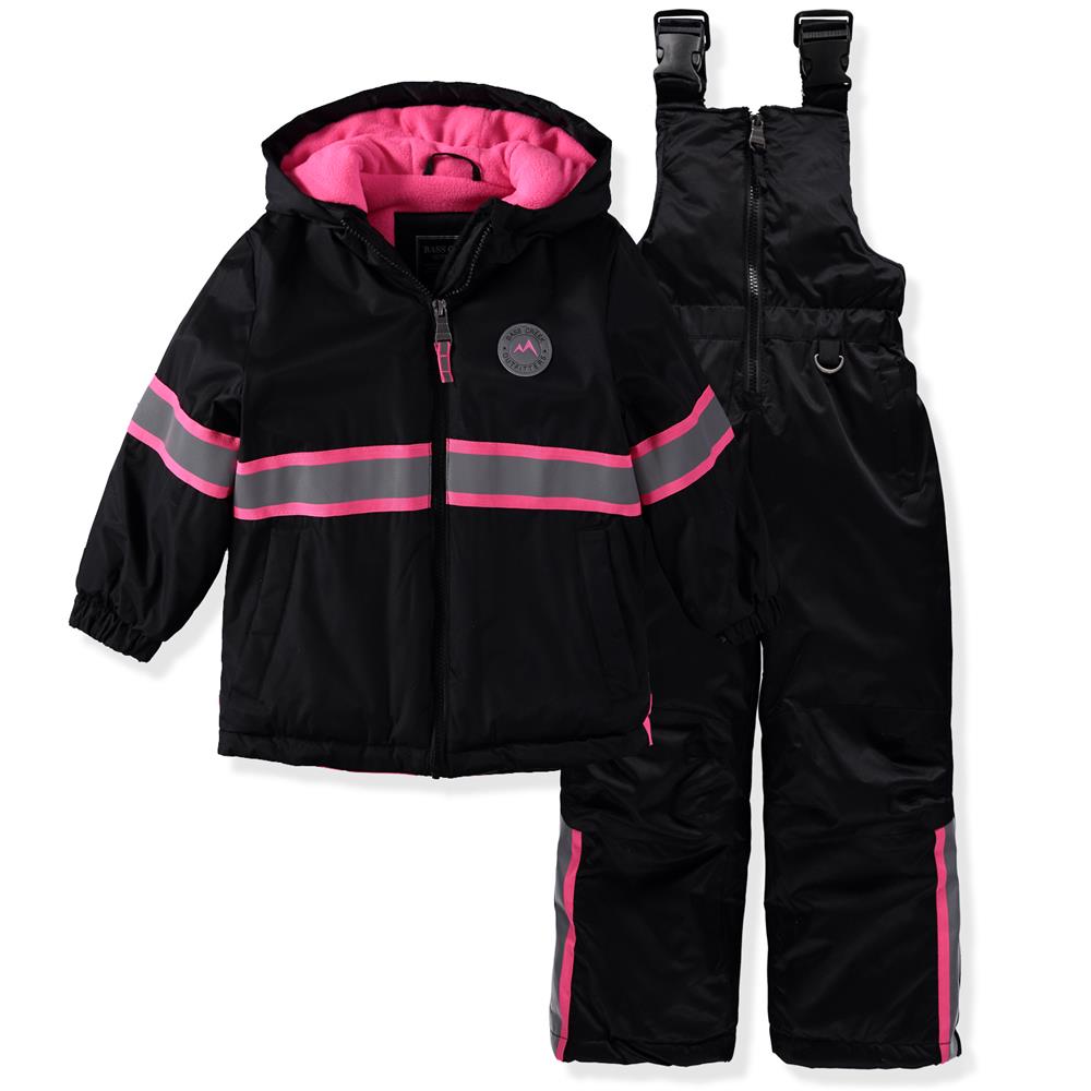 Bass Creek Outfitters Girls 2T-16 High Visibility 2-Piece Snowsuit