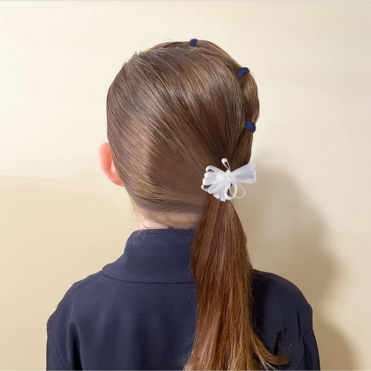 French Toast Pair & Loop Hair Bow, 3 Pack