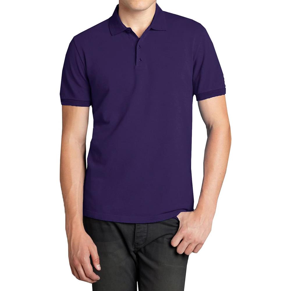 Educated Uniforms Mens Short Sleeve Pique Polo Shirt