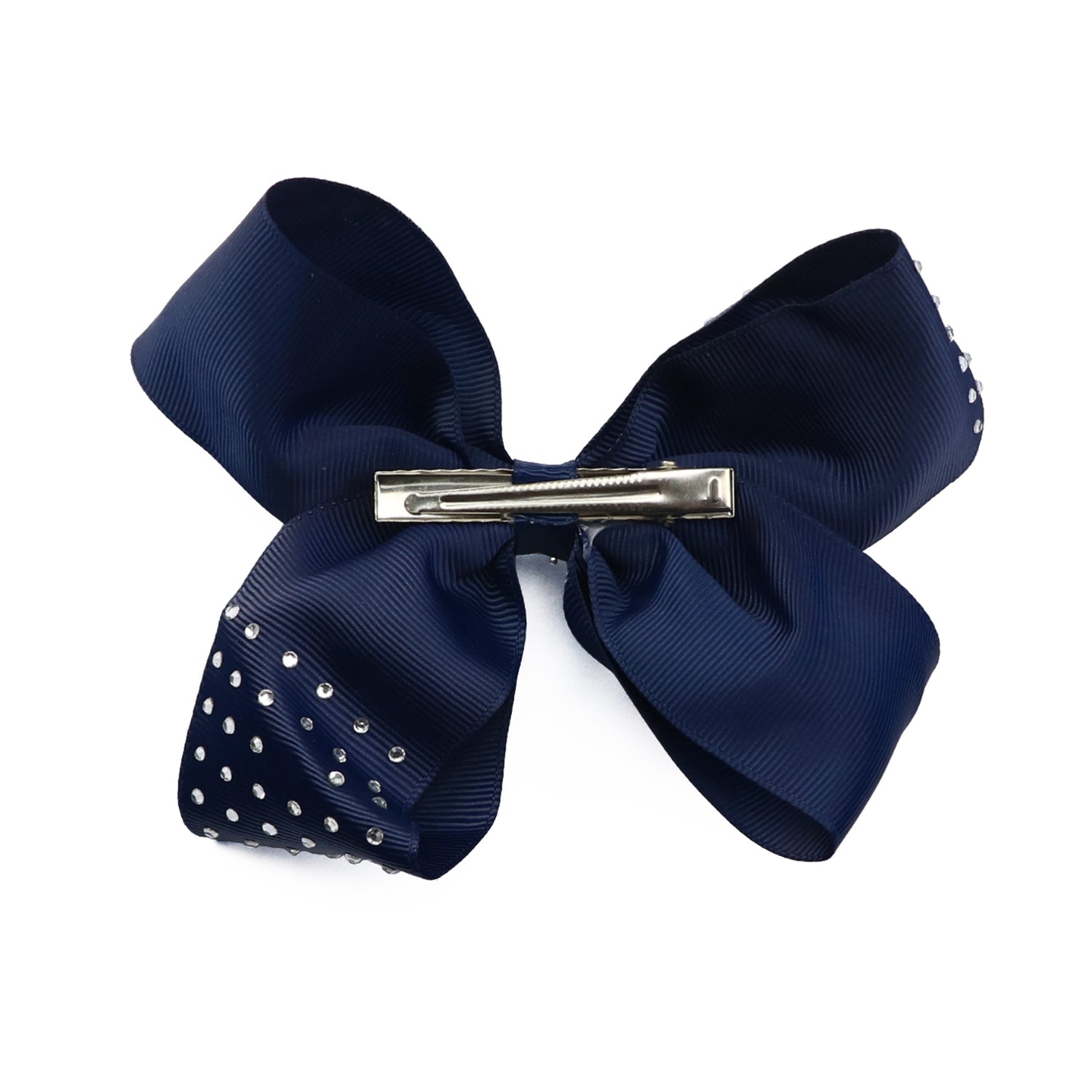 French Toast Rhinestone Studded Bow