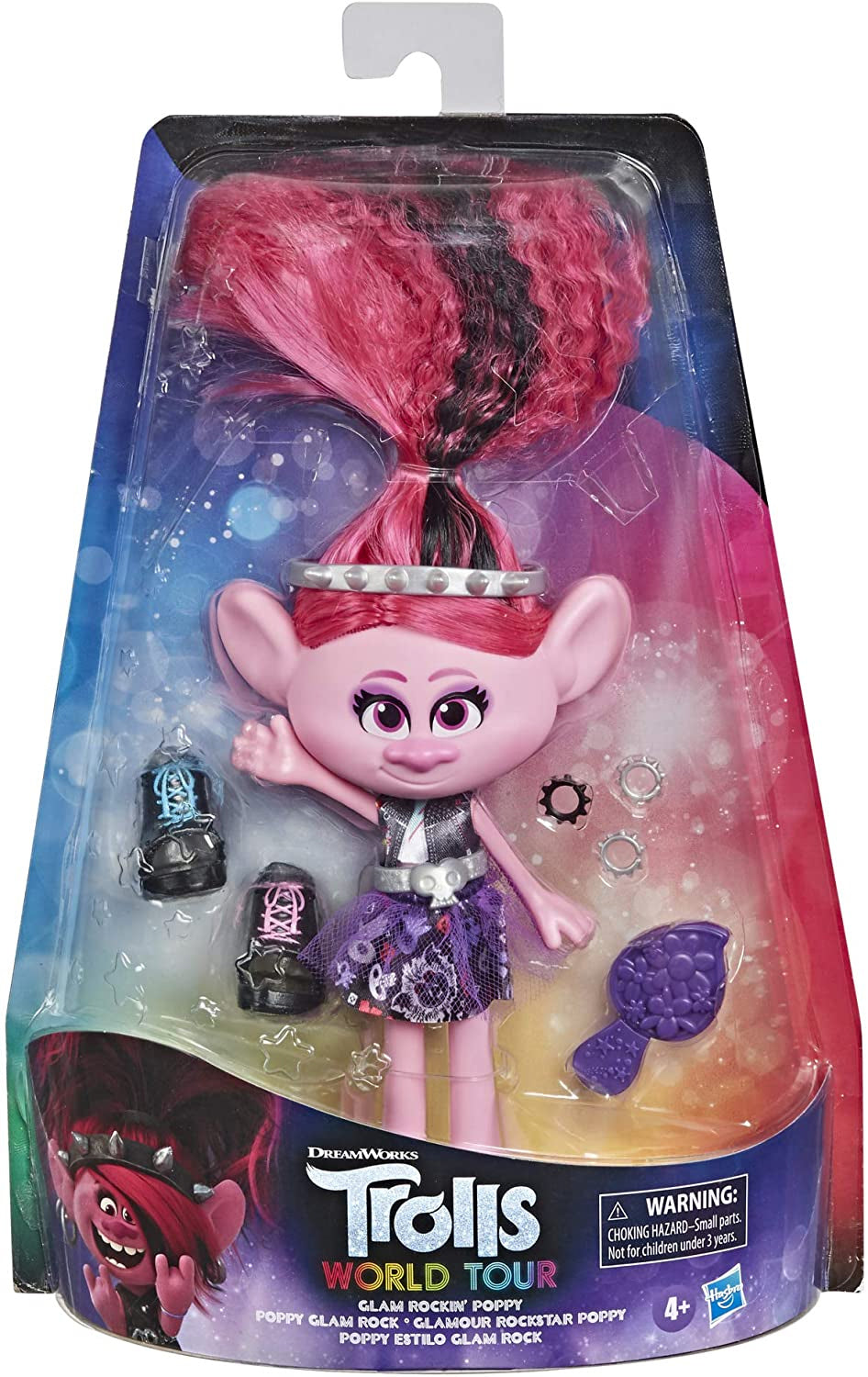 DreamWorks Trolls World Tour Glam Fashion Trolls