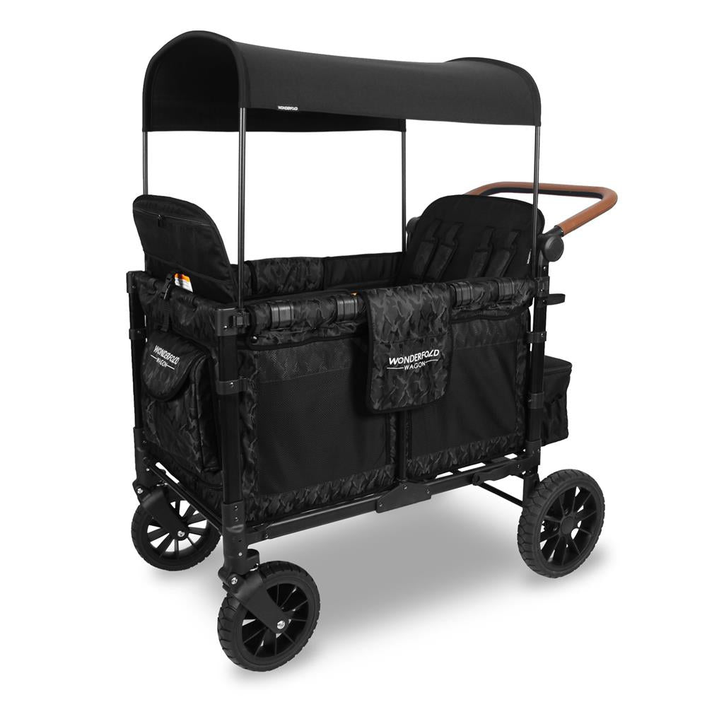 Wonderfold Wagon W4 Luxe Premium Push Quad Stroller