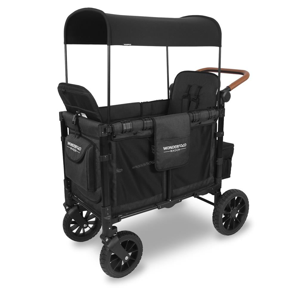 Wonderfold Wagon W4 Luxe Premium Push Double Stroller