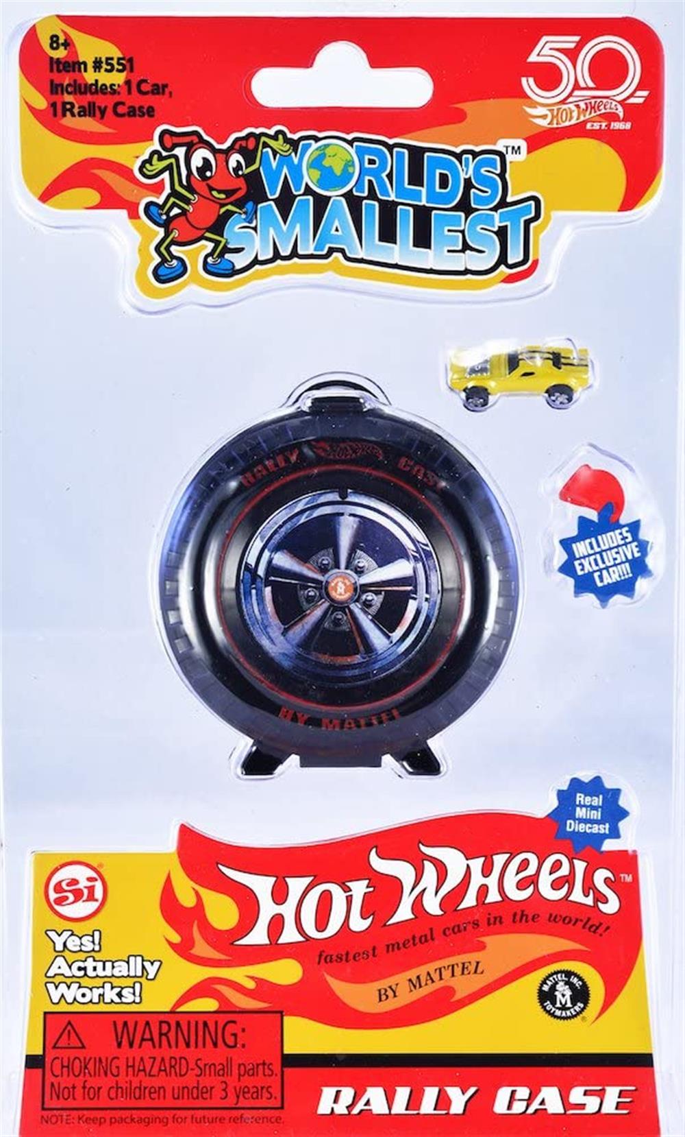 Hot Wheels Worlds Smallest Super Rally Case