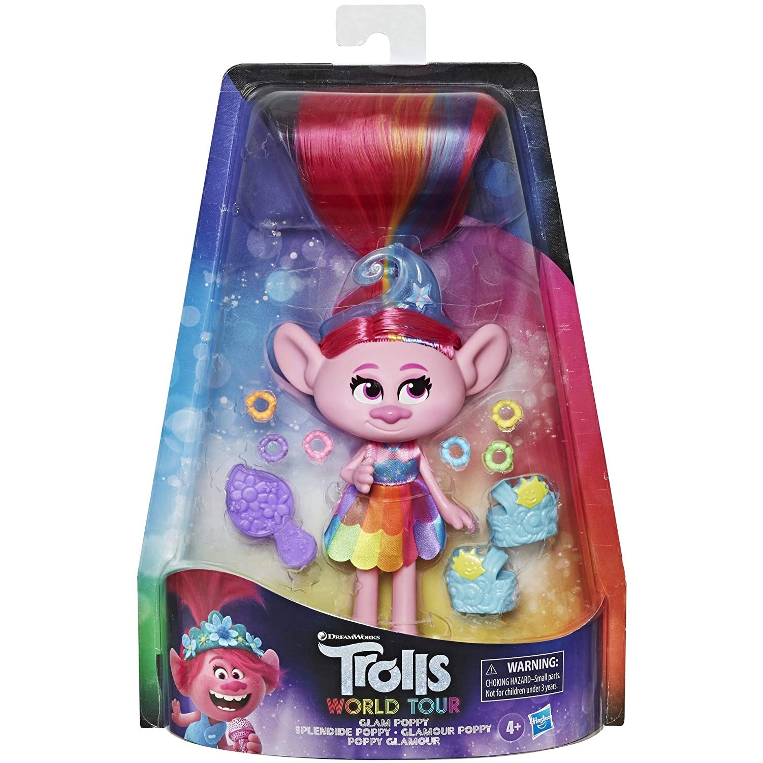 DreamWorks Trolls World Tour Glam Fashion Trolls