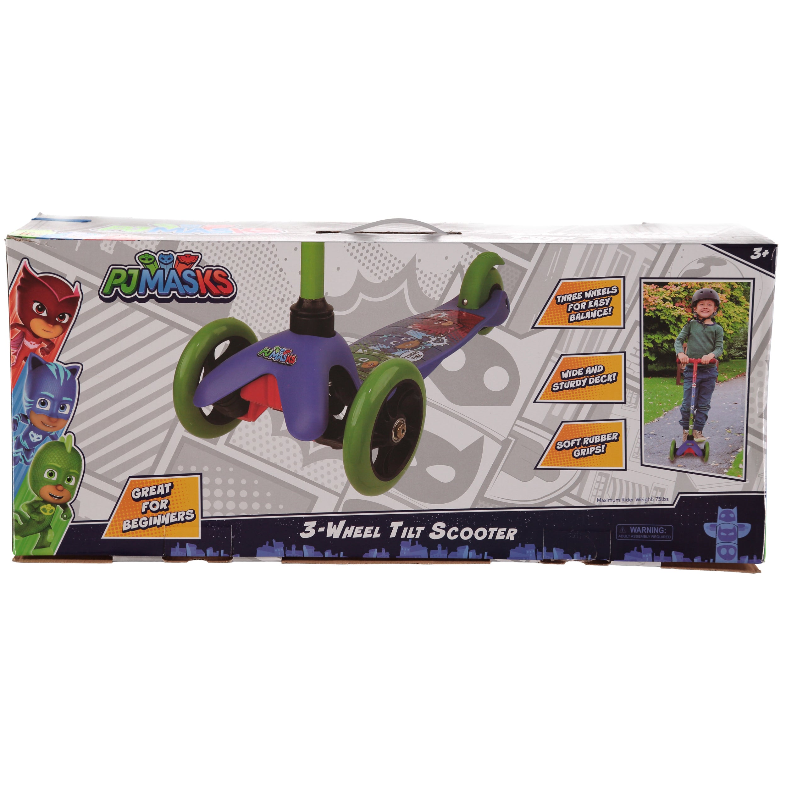 PJ Masks 3-Wheel Tilt Scooter