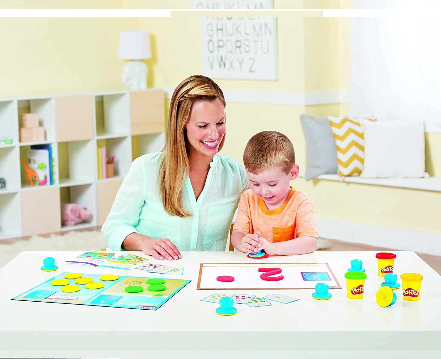 Play-Doh Shape and Learn Numbers and Counting