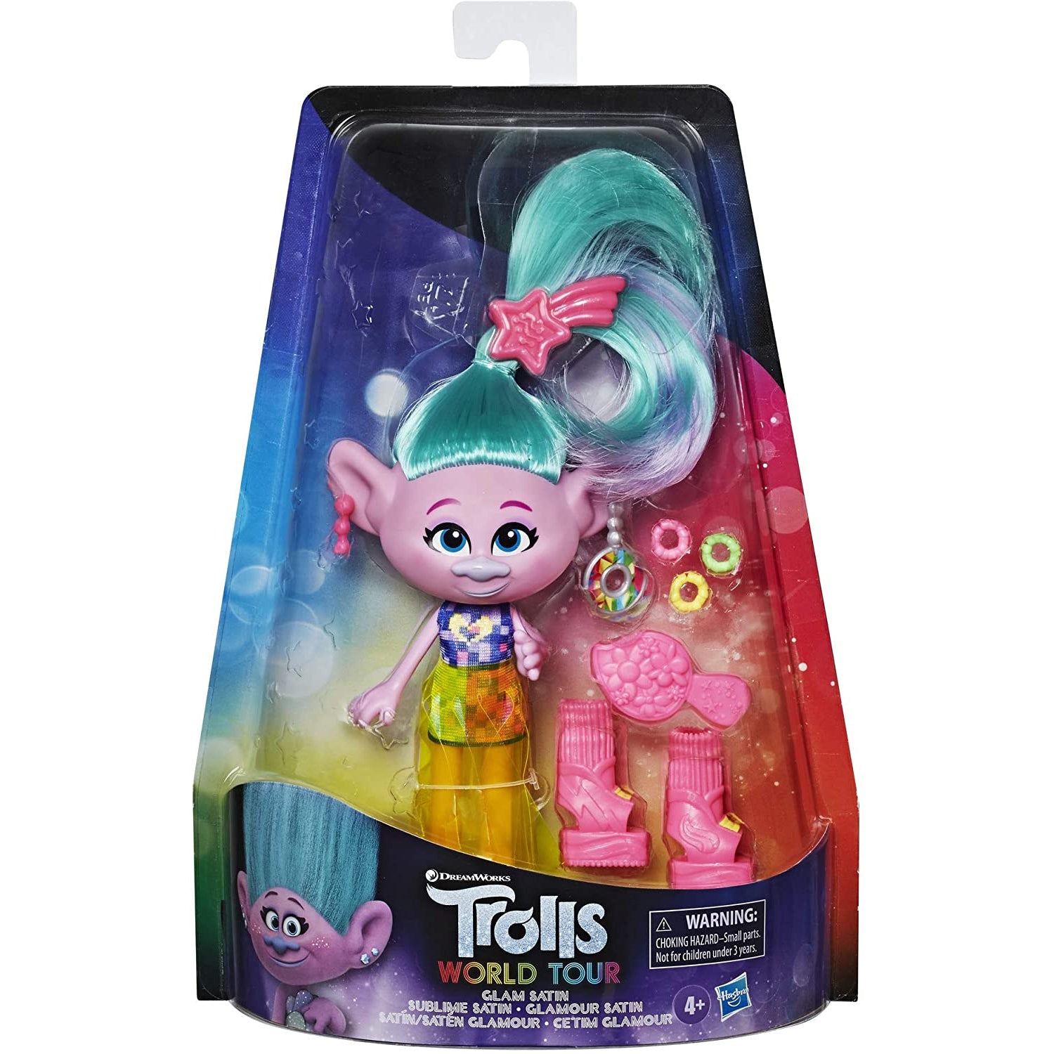 DreamWorks Trolls World Tour Glam Fashion Trolls