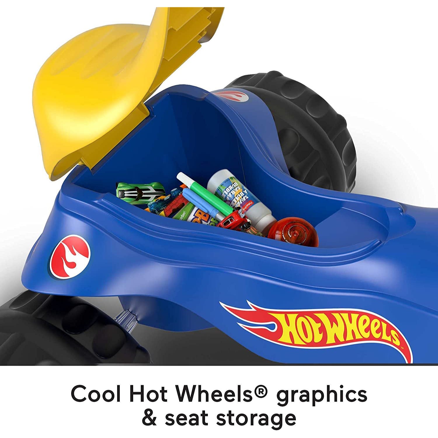 Fisher-Price Hot Wheels Toddler Tricycle Tough Trike Bike