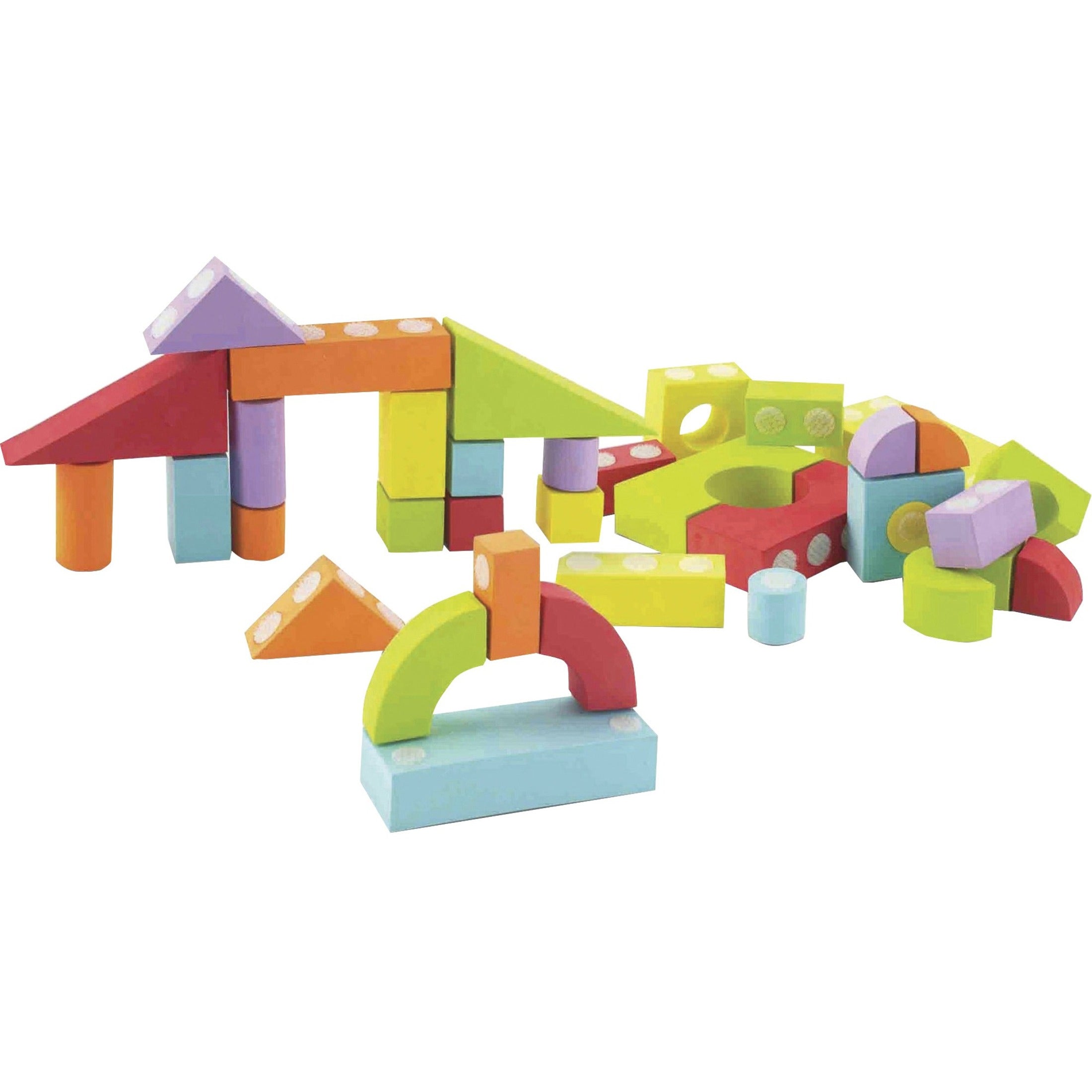 Velcro Foam Blocks Construction Set