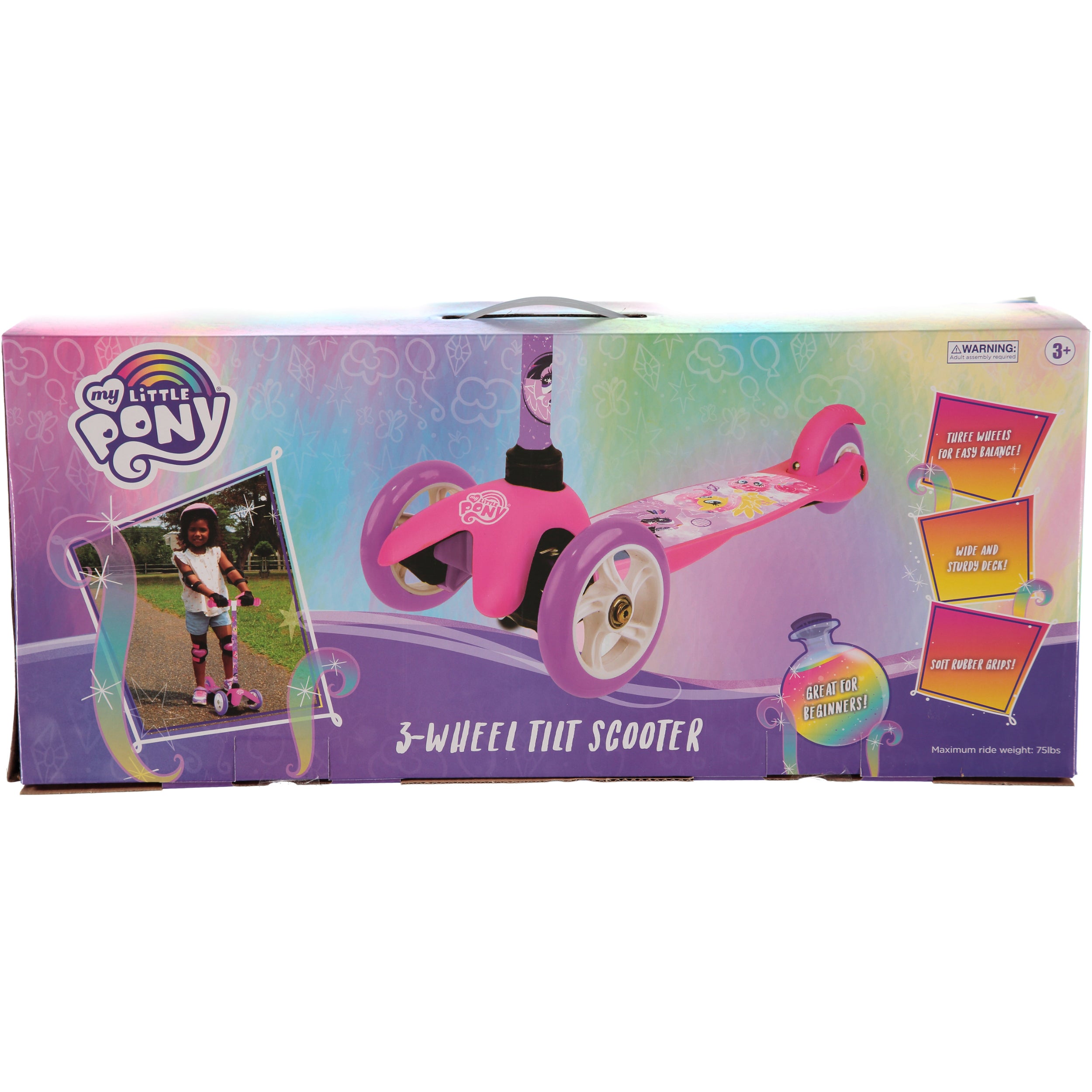 My Little Pony 3-Wheel Tilt Scooter