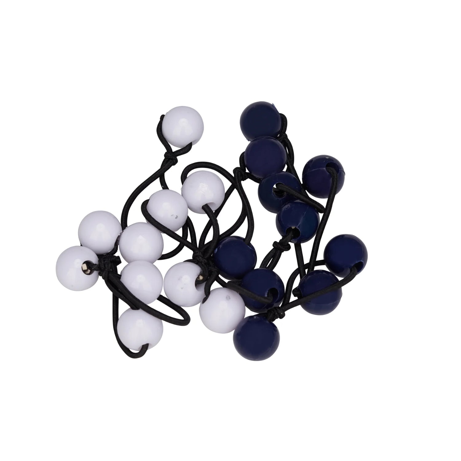 French Toast 16mm Ball Ponytail Holders, 10 Pack