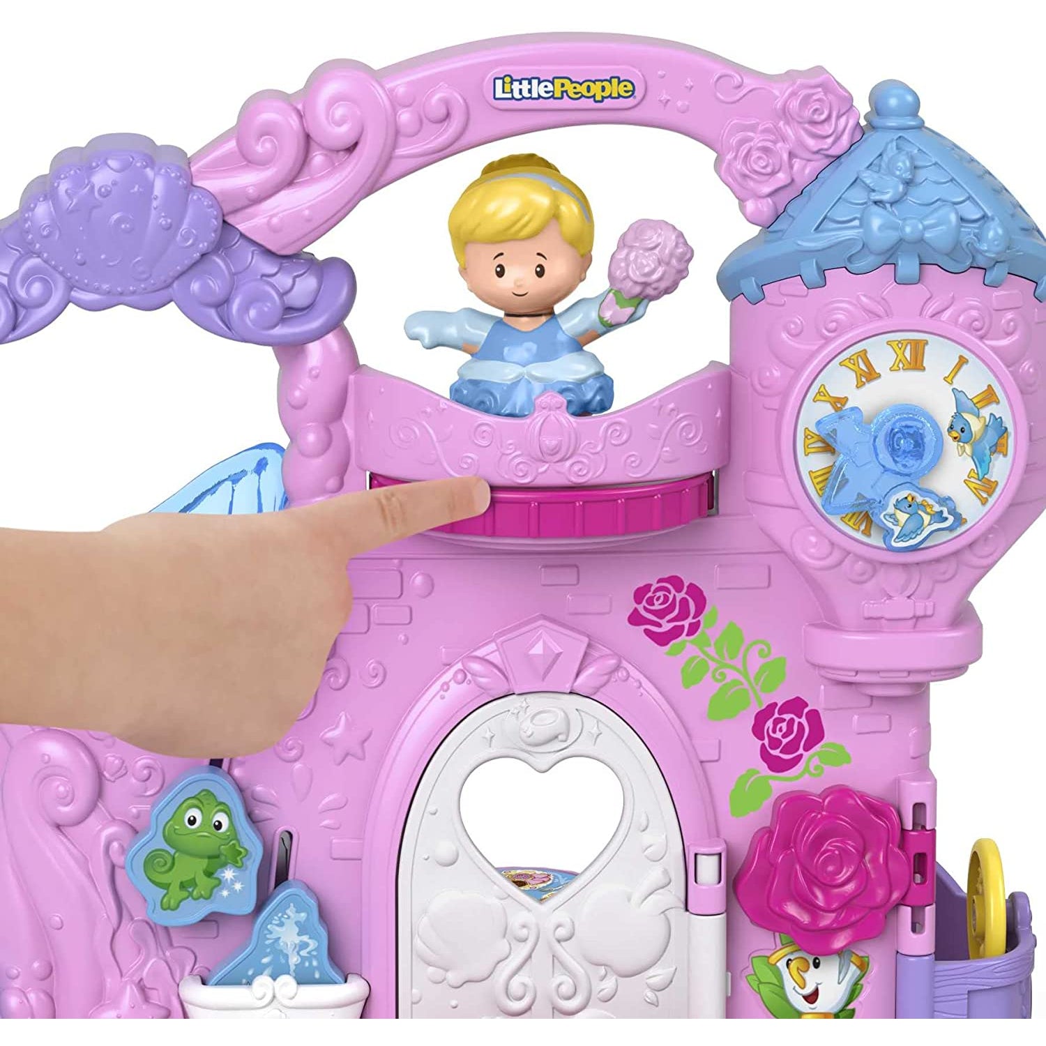 Fisher PriceDisney Princess Toddler Toy Little People Play & Go Castle