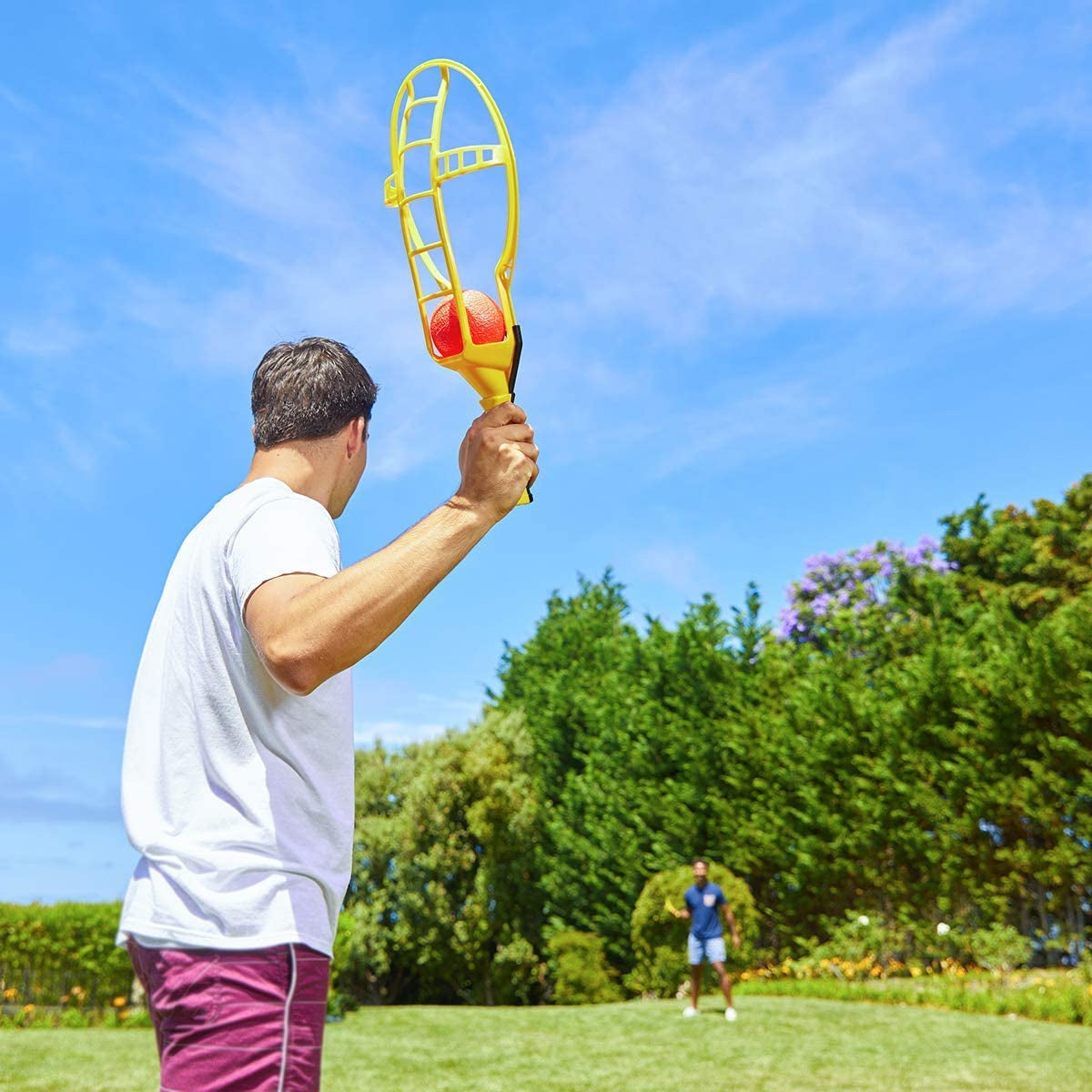 Wham-O Game Time Trac-Ball |2 Rackets & 2 Air Action Balls