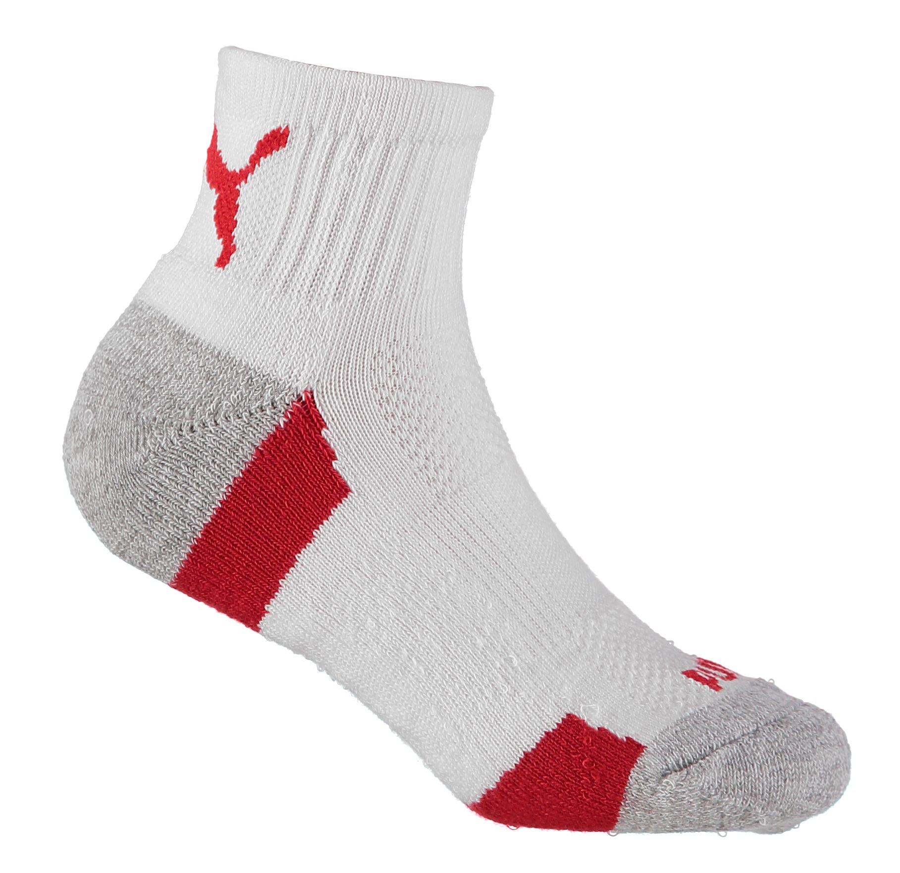 PUMA Boys 8-20 6-Pack Quarter Crew Sock