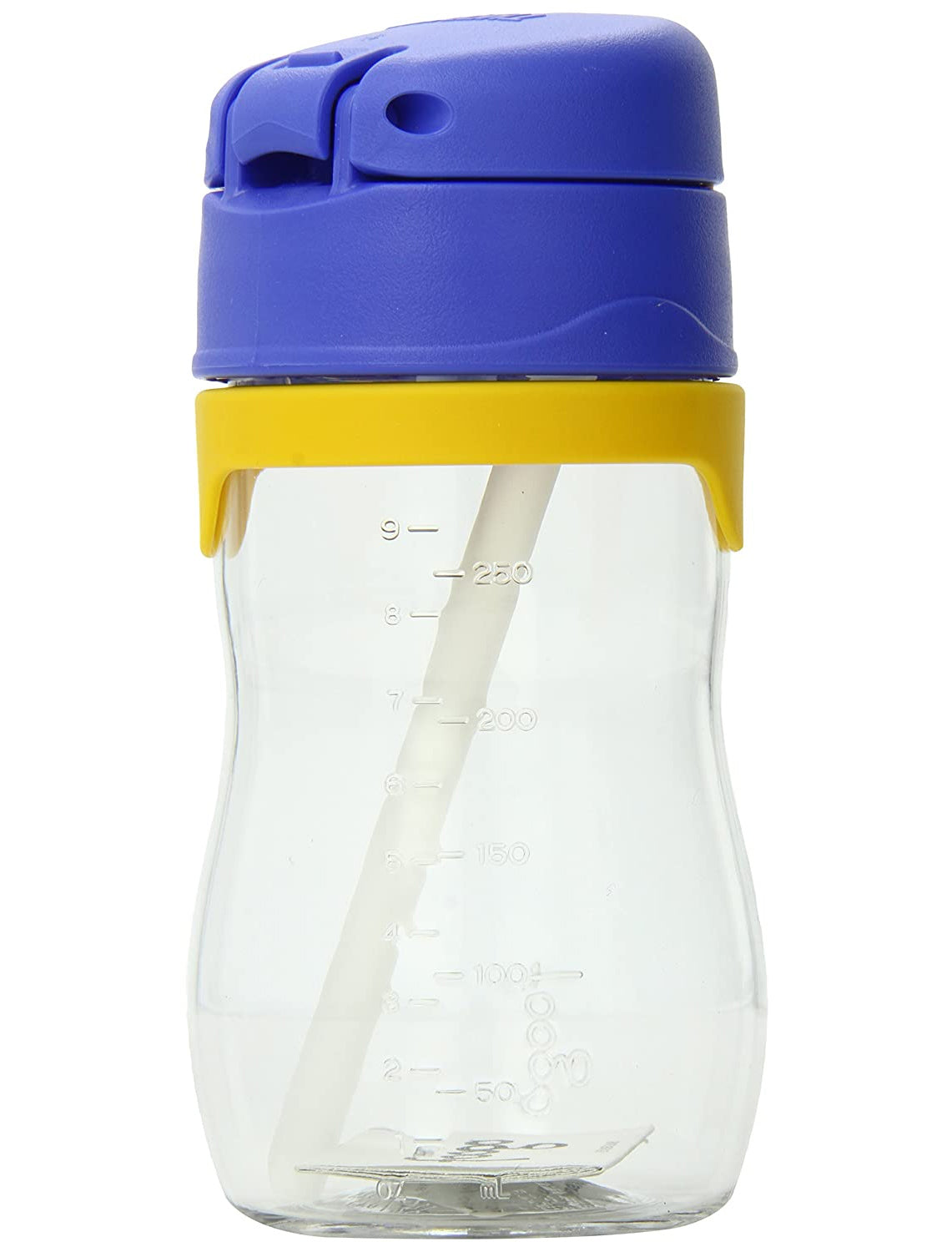 Thermos Foogo 11-Ounce Straw Bottle, Blue/Yellow