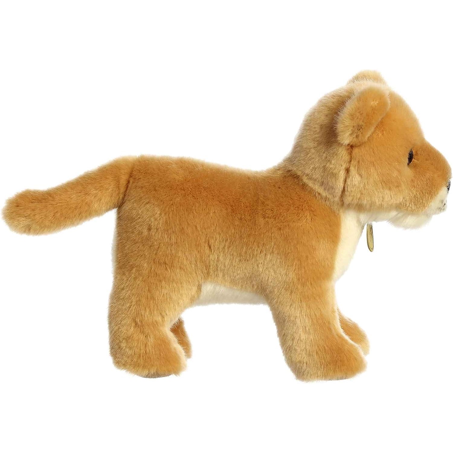 Aurora Adorable Miyoni Lioness Stuffed Animal - Lifelike Detail - Cherished Companionship - Brown 10