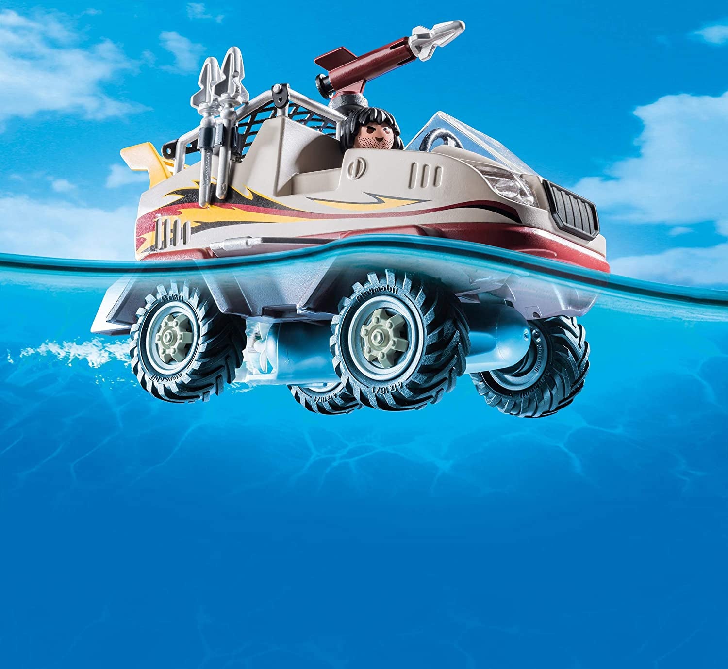 Playmobil City Action Amphibious Truck