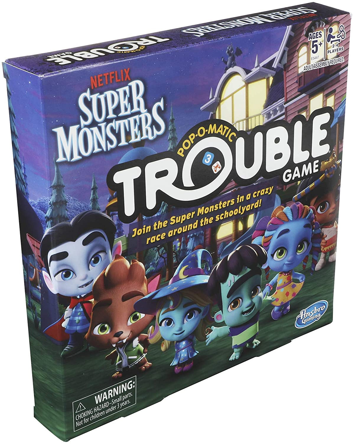 Hasbro Games Trouble: Netflix Super Monsters Edition Board Game